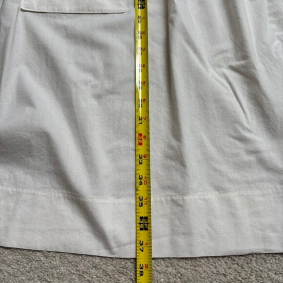 Handmade Vintage Embroidered Cotton Apron: Cottagecore Farmhouse Kitchen - Picture 8 of 10